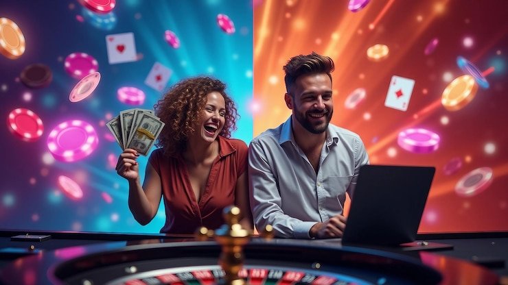 Permainan live-dealer dan slot di mastermpo